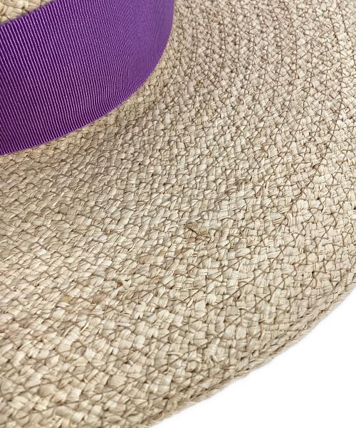 HELEN KAMINSKI（ヘレンカミンスキー）HELEN KAMINSKI (ヘレンカミンスキー) Miss Bloom Wide Brim パープルの古着・服飾アイテム