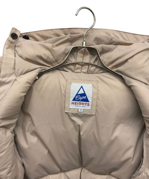 Cape HEIGHTS（ケープハイツ）CAPE HEIGHTS (ケープハイツ) ダフウルダウンコート ベージュ サイズ:Sの古着・服飾アイテム
