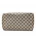 中古・古着 LOUIS VUITTON (ルイ ヴィトン) ハンドバッグ/スピーディ30/ダミエ ホワイト：91000円