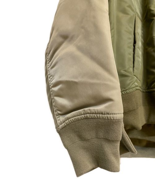 sacai（サカイ）sacai (サカイ) 23AW Nylon Twill Blouson オリーブ サイズ:3の古着・服飾アイテム