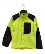 mont-bellモンベル）の古着「ロガー サーマルジャケット」｜ライトグリーン×ブラック