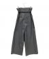 FRAY ID (フレイ アイディー) ハイウエストアシメワイドパンツ グレー：5000円