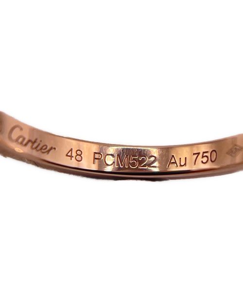Cartier（カルティエ）Cartier (カルティエ) バレリーナカーブ ハーフダイヤ　リング サイズ:SIZE 48の古着・服飾アイテム