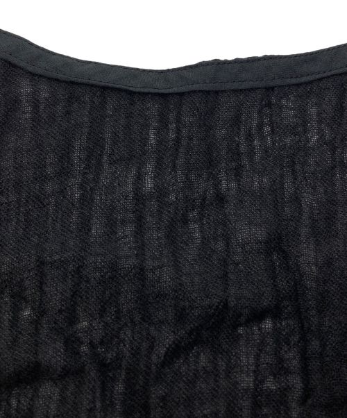 Plage（プラージュ）Plage (プラージュ) nuance linen ブラウス ブラック サイズ:-の古着・服飾アイテム