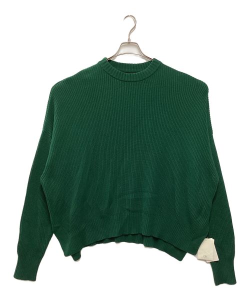 journal standard luxe（ジャーナルスタンダード ラックス）journal standard luxe (ジャーナルスタンダード リュクス) COTTONアゼクルーネックプルオーバー グリーン サイズ:Free 未使用品の古着・服飾アイテム