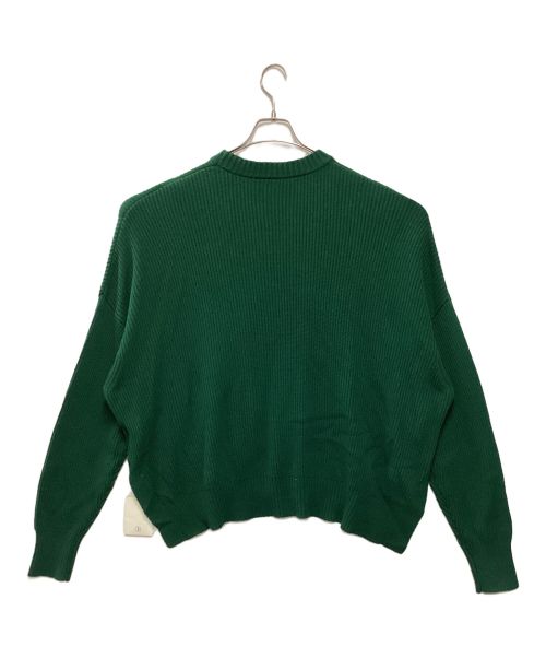 journal standard luxe（ジャーナルスタンダード ラックス）journal standard luxe (ジャーナルスタンダード リュクス) COTTONアゼクルーネックプルオーバー グリーン サイズ:Free 未使用品の古着・服飾アイテム