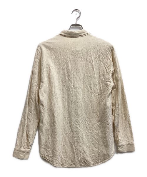 tilt the authentics（チルトザオーセンティックス）tilt the authentics (チルトザオーセンティックス) Silk Linen No Stitch Shirt アイボリー サイズ:3の古着・服飾アイテム