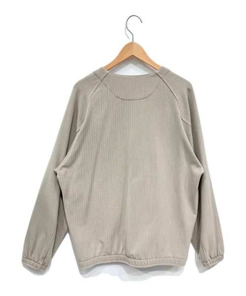 JOHNBULL（ジョンブル）JOHNBULL (ジョンブル) アウトラストノーカラージャケット ベージュ サイズ:Sの古着・服飾アイテム