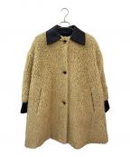 MM6 Maison Margielaエムエムシックスメゾンマルジェラ）の古着「Faux fur coat」｜ベージュ