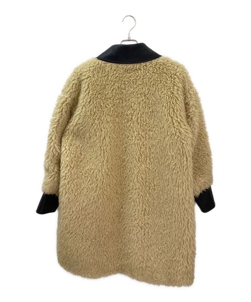 MM6 Maison Margiela（エムエムシックスメゾンマルジェラ）MM6 Maison Margiela (エムエムシックス メゾンマルジェラ) Faux fur coat ベージュ サイズ:36の古着・服飾アイテム