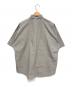 HUIS (ハウス) タイプライタークロスシームレス半袖オーバーシャツ グレー サイズ:Free：7000円