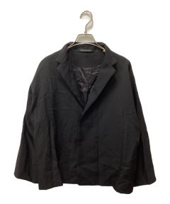 中古・古着通販】digne (ディニュ) collarless jacket/カラーレス