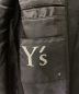 中古・古着 Y's (ワイズ) W/GABARDINE OVERSIZED TAILORED JKT ブラック サイズ:3：12000円