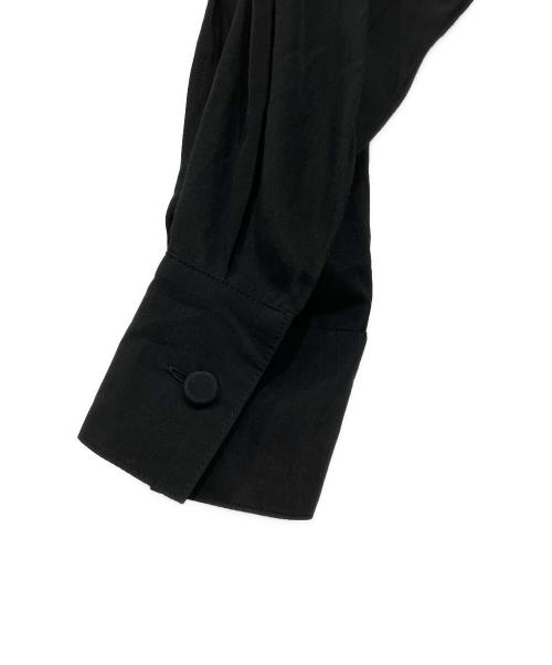 LE CIEL BLEU（ルシェルブルー）LE CIEL BLEU (ルシェルブルー) Big Collar Blouse ブラック サイズ:36の古着・服飾アイテム