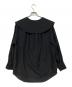 LE CIEL BLEU (ルシェルブルー) Big Collar Blouse ブラック サイズ:36：4000円