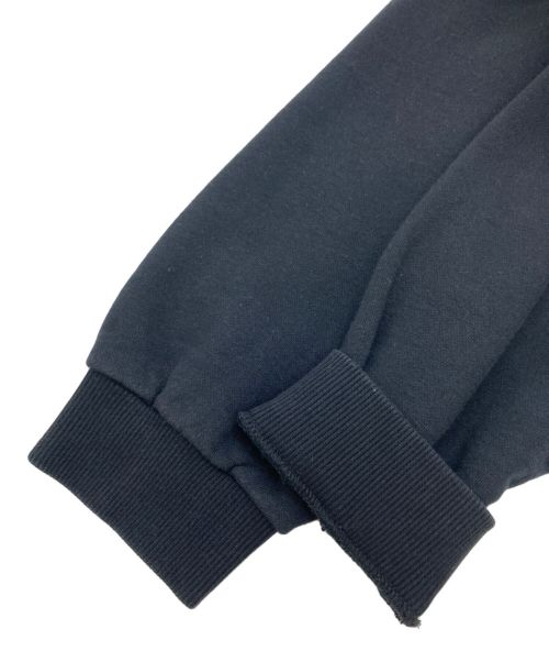 CELINE（セリーヌ）CELINE (セリーヌ) OY DOLL ルーズフーディー/コットンフリース ブラック サイズ:XXLの古着・服飾アイテム