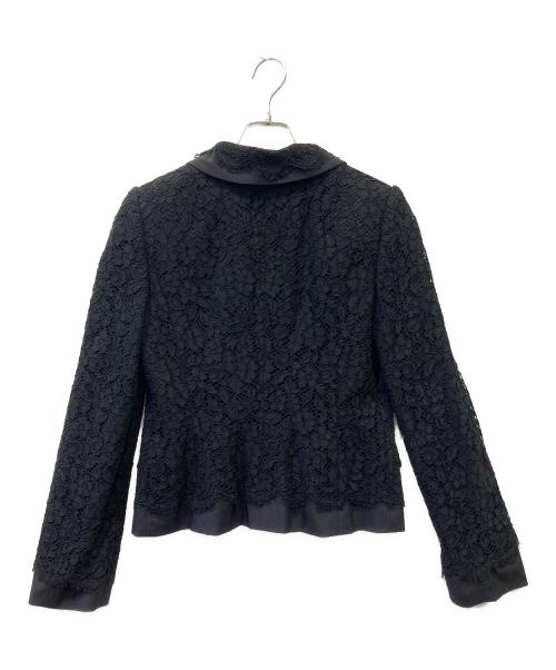 DOLCE & GABBANA（ドルチェ＆ガッバーナ）DOLCE & GABBANA (ドルチェ＆ガッバーナ) レースジャケット ブラック サイズ:40の古着・服飾アイテム