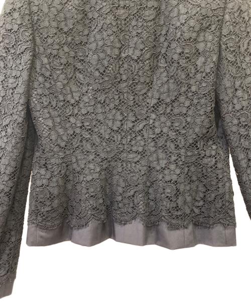 DOLCE & GABBANA（ドルチェ＆ガッバーナ）DOLCE & GABBANA (ドルチェ＆ガッバーナ) レースジャケット ブラック サイズ:40の古着・服飾アイテム