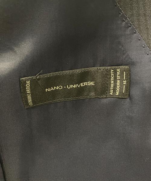 nano・universe（ナノ・ユニバース）nano・universe (ナノ・ユニバース) ブライトシングル2Bジャケット ネイビー サイズ:46の古着・服飾アイテム
