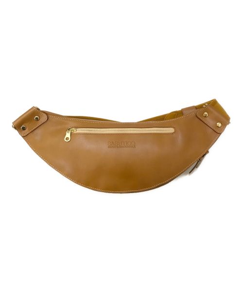 豊岡鞄（トヨオカカバン）豊岡鞄 (トヨオカカバン) ARTISAN (アルチザン) SASUTICO エコレザーショルダーバッグ キャメルの古着・服飾アイテム