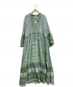 Ron Hermanロンハーマン）の古着「総柄ワンピース」｜グリーン