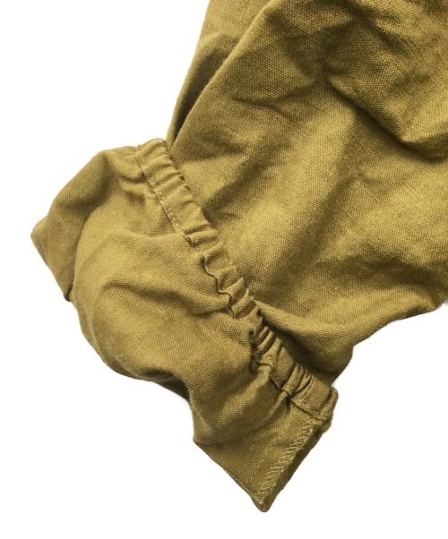 STYLE DELI（スタイルデリ）STYLE DELI (スタイルデリ) 綿麻ボリュームスリーブワンピース オリーブ サイズ:01の古着・服飾アイテム