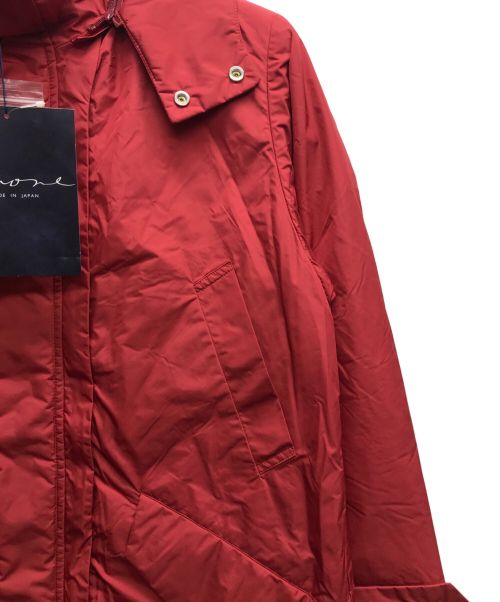 timone（ティモーネ）timone (ティモーネ) ナイロン中綿コート レッド サイズ:Mの古着・服飾アイテム