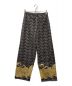 EDWARD CRUTCHLEY (エドワード・クラッチリー) 総柄パンツ ブラック サイズ:M 未使用品：20000円