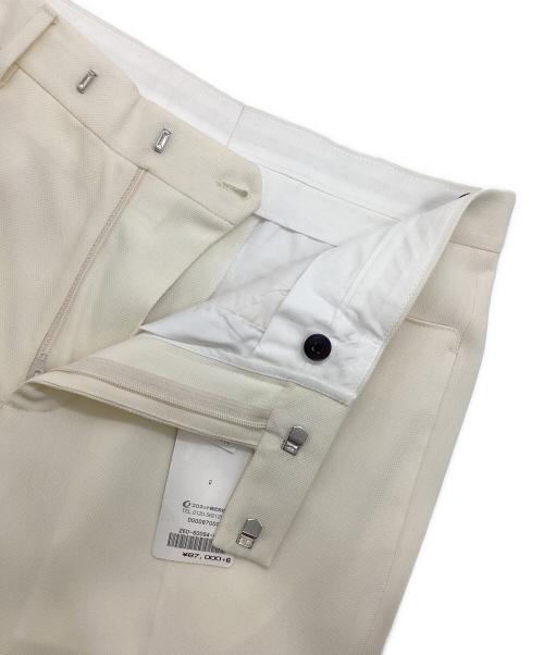 LANVIN（ランバン）LANVIN (ライバン) テーパードパンツ ホワイト サイズ:44 未使用品の古着・服飾アイテム
