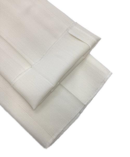 LANVIN（ランバン）LANVIN (ライバン) テーパードパンツ ホワイト サイズ:44 未使用品の古着・服飾アイテム