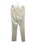 LANVIN (ライバン) テーパードパンツ ホワイト サイズ:44 未使用品：5000円