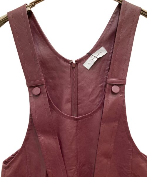 SAYAKADAVIS（サヤカデイビス）SAYAKADAVIS (サヤカデイビス) オーバーオール ワインレッド サイズ:2の古着・服飾アイテム