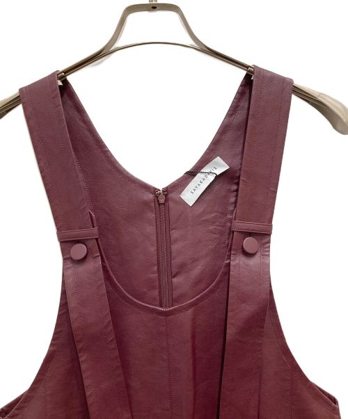 SAYAKADAVIS（サヤカデイビス）SAYAKADAVIS (サヤカデイビス) オーバーオール ワインレッド サイズ:4の古着・服飾アイテム
