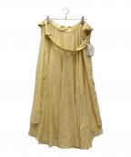 Ujohウジョー）の古着「スカート」｜イエロー