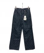 AGエージー）の古着「クロップドパンツ」｜ブルー