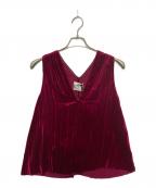 forte forteフォルテ・フォルテ）の古着「ノースリーブカットソー」｜ピンク