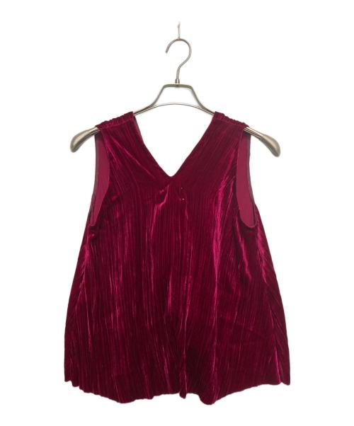 forte forte（フォルテ・フォルテ）FORTE FORTE (フォルテ・フォルテ) ノースリーブカットソー ピンク サイズ:1の古着・服飾アイテム