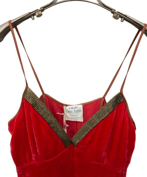forte forte（フォルテ・フォルテ）FORTE FORTE (フォルテ・フォルテ) ブラウス レッド サイズ:SIZE 0の古着・服飾アイテム