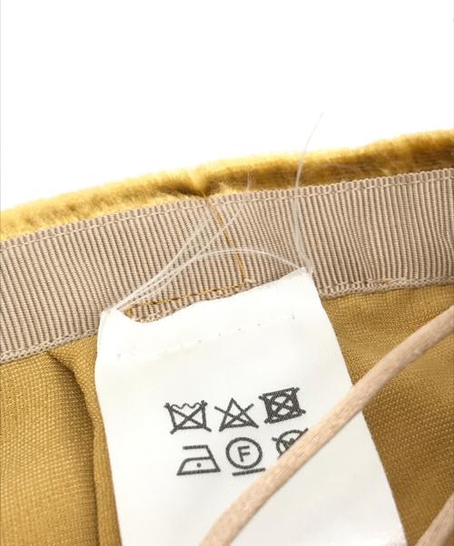 forte forte（フォルテ・フォルテ）forte forte (フォルテ・フォルテ) パンツ ゴールドの古着・服飾アイテム