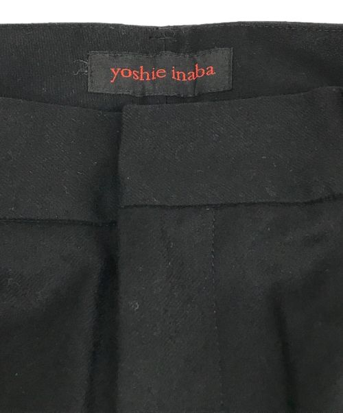 YOSHIE INABA（ヨシエ イナバ）yoshie inaba (ヨシエ イナバ) パンツ　B0384FPP821 ブラック サイズ:9 未使用品の古着・服飾アイテム