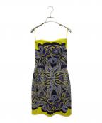 LANVINランバン）の古着「ペイズリーベアトップワンピース」｜ブルー