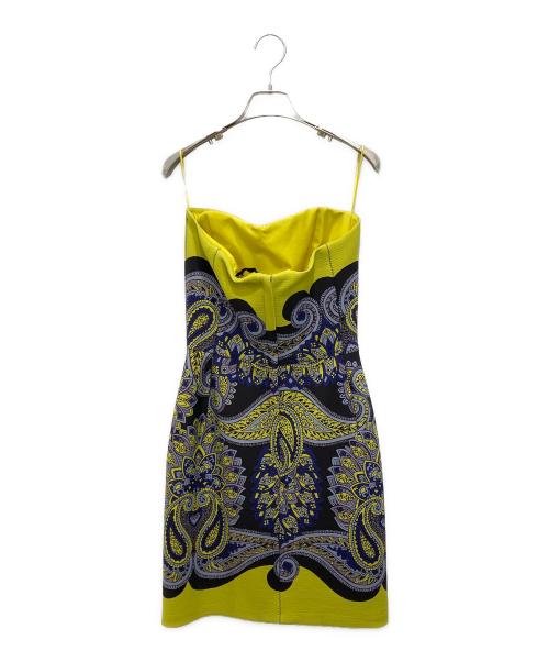 LANVIN（ランバン）LANVIN (ライバン) ペイズリーベアトップワンピース ブルー サイズ:36 未使用品の古着・服飾アイテム