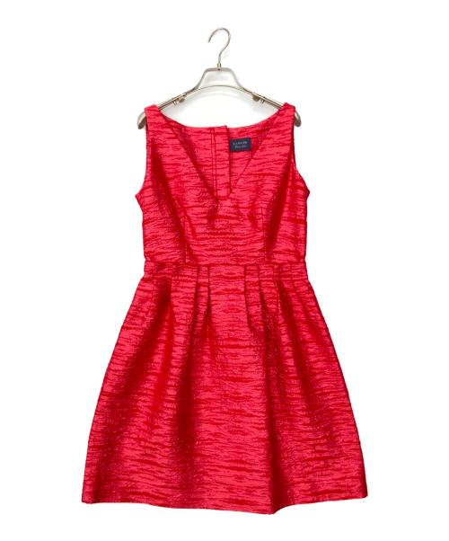 LANVIN（ランバン）LANVIN (ライバン) ワンピース レッド サイズ:38の古着・服飾アイテム