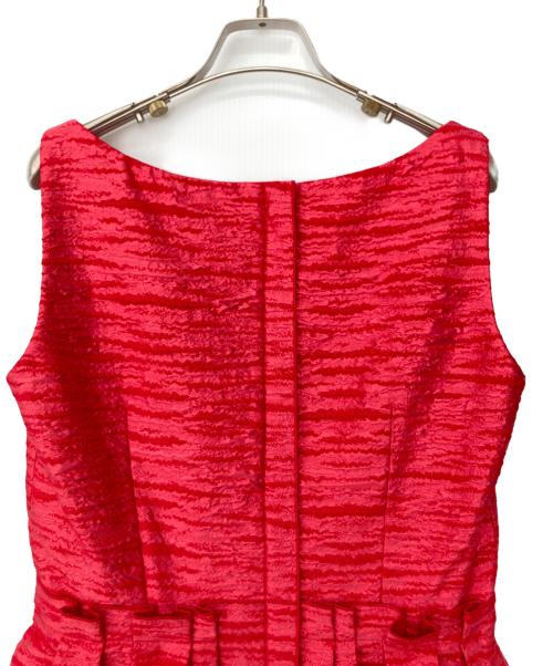 LANVIN（ランバン）LANVIN (ライバン) ワンピース レッド サイズ:38の古着・服飾アイテム