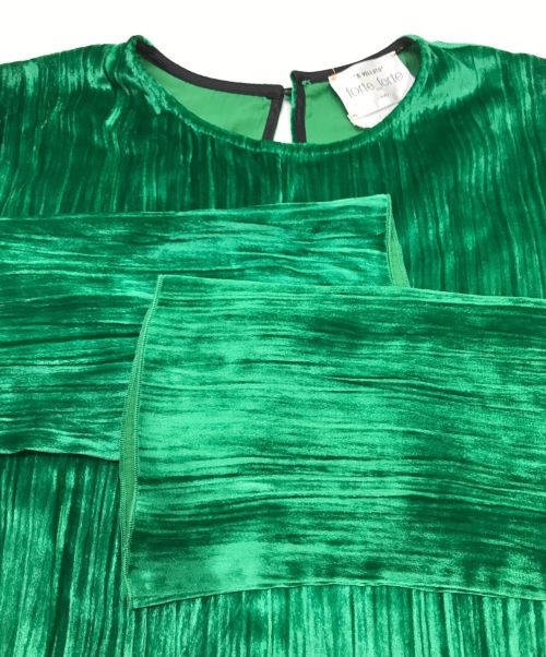 forte forte（フォルテ・フォルテ）FORTE FORTE (フォルテ・フォルテ) ワンピース グリーン サイズ:SIZE0の古着・服飾アイテム