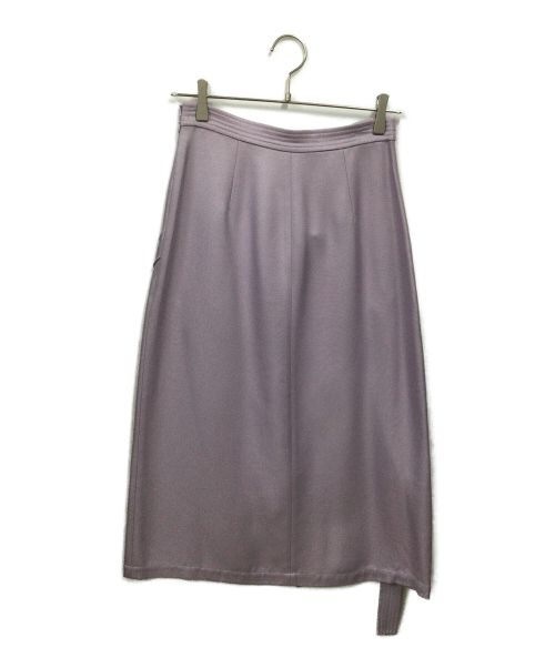 SALLY LAPOINTE（サリー・ラポイント）Sally Lapointe (サリー・ラポイント) ロングスカート ラベンダー FW19-602 ラベンダー サイズ:２ 未使用品の古着・服飾アイテム
