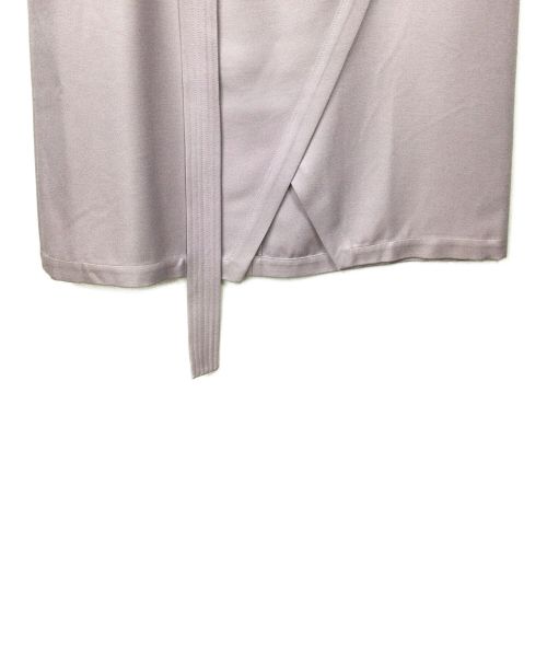 SALLY LAPOINTE（サリー・ラポイント）Sally Lapointe (サリー・ラポイント) ロングスカート ラベンダー FW19-602 ラベンダー サイズ:２ 未使用品の古着・服飾アイテム