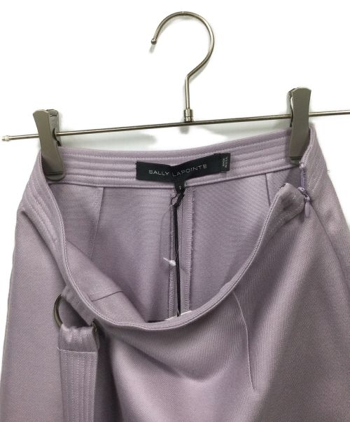 SALLY LAPOINTE（サリー・ラポイント）Sally Lapointe (サリー・ラポイント) ロングスカート ラベンダー FW19-602 ラベンダー サイズ:２ 未使用品の古着・服飾アイテム