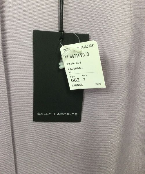 SALLY LAPOINTE（サリー・ラポイント）Sally Lapointe (サリー・ラポイント) ロングスカート ラベンダー FW19-602 ラベンダー サイズ:２ 未使用品の古着・服飾アイテム