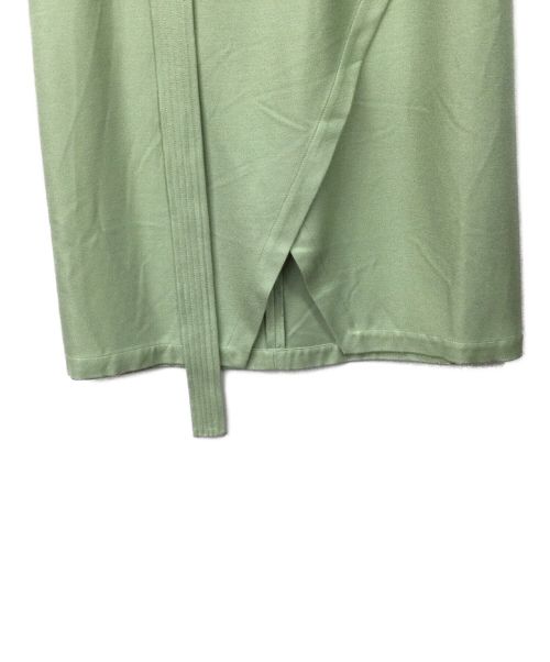 SALLY LAPOINTE（サリー・ラポイント）Sally Lapointe (サリー・ラポイント) ロングスカート グリーン FW19-602 グリーン サイズ:２ 未使用品の古着・服飾アイテム